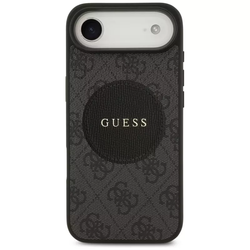 Guess 4G Circle Classic Logo MagSafe Θήκη για iPhone Air - Μαύρο