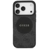 Guess 4G Circle Classic Logo MagSafe Θήκη για iPhone 17 Pro (Μαύρο)