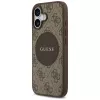 Guess 4G Circle Classic Logo MagSafe Θήκη για Apple iPhone 17 - Καφέ