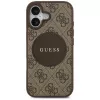 Guess 4G Circle Classic Logo MagSafe Θήκη για Apple iPhone 17 - Καφέ