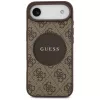 Guess 4G Circle Classic Logo MagSafe Θήκη για iPhone Air, Καφέ