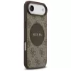 Guess 4G Circle Classic Logo MagSafe Θήκη για iPhone Air, Καφέ