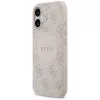 Guess 4G Circle Classic Logo MagSafe Θήκη για iPhone 17 - Ροζ