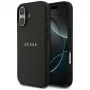 Guess Grained Ring MagSafe Θήκη για iPhone 17 - Μαύρο