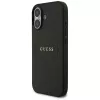 Guess Grained Ring MagSafe Θήκη για iPhone 17 - Μαύρο