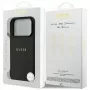 Guess Grained Ring MagSafe Θήκη για iPhone 17 Pro (Μαύρο)