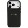 Guess Grained Ring MagSafe Θήκη για iPhone 17 Pro (Μαύρο)