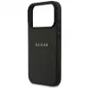 Guess Grained Ring MagSafe Θήκη για iPhone 17 Pro Max (Μαύρο)