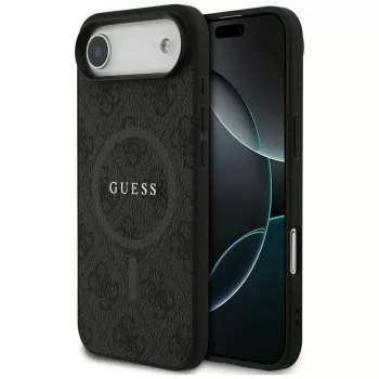 Guess 4G Ring Classic Logo MagSafe Θήκη για iPhone Air, Μαύρο