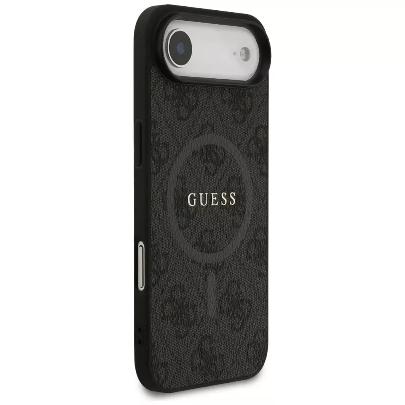 Guess 4G Ring Classic Logo MagSafe Θήκη για iPhone Air, Μαύρο