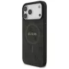 Guess 4G Ring Classic Logo MagSafe Θήκη για iPhone 17 Pro Max (Μαύρο)