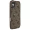 Guess 4G Ring Classic Logo MagSafe Θήκη για iPhone 17 - Καφέ