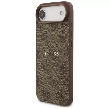 Guess 4G Ring Classic Logo MagSafe Θήκη για iPhone Air Καφέ