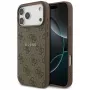 Guess 4G Ring Classic Logo MagSafe Θήκη για iPhone 17 Pro Max (Καφέ)
