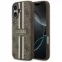 Guess 4G Printed Stripes MagSafe Θήκη για iPhone 17 (Καφέ)
