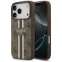 Guess 4G Printed Stripes MagSafe Θήκη για Apple iPhone 17 Pro - Καφέ