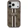 Guess 4G Printed Stripes MagSafe Θήκη για Apple iPhone 17 Pro - Καφέ