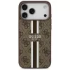 Guess 4G Printed Stripes MagSafe Θήκη για iPhone 17 Pro Max (Καφέ)