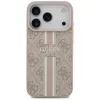 Guess 4G Printed Stripes MagSafe Θήκη για iPhone 17 Pro (Ροζ)