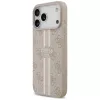 Guess 4G Printed Stripes MagSafe Θήκη για iPhone 17 Pro Max (Ροζ)