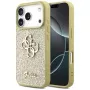 Guess Fixed Glitter Big 4G Θήκη για Apple iPhone 17 Pro, Χρυσό