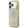 Guess Fixed Glitter Big 4G Θήκη για Apple iPhone 17 Pro, Χρυσό