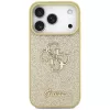 Guess Fixed Glitter Big 4G Θήκη για Apple iPhone 17 Pro, Χρυσό