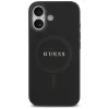 Guess Saffiano Classic Logo MagSafe Θήκη για iPhone 17 Μαύρο