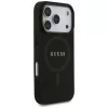 Guess Saffiano Classic Logo MagSafe Θήκη για iPhone 17 Pro, Μαύρο