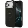 Guess Saffiano Classic Logo MagSafe Θήκη για iPhone 17 Pro Max Μαύρο