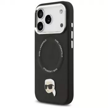 KARL LAGERFELD Karl Pin MagSafe Θήκη για Apple iPhone 17 Pro - Μαύρο