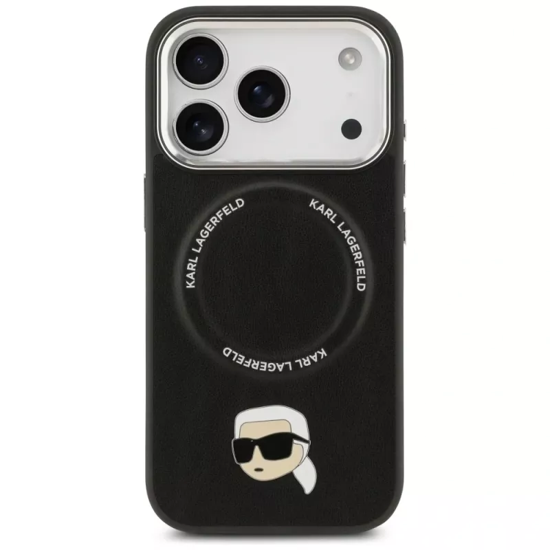 KARL LAGERFELD Karl Pin MagSafe Θήκη για Apple iPhone 17 Pro - Μαύρο