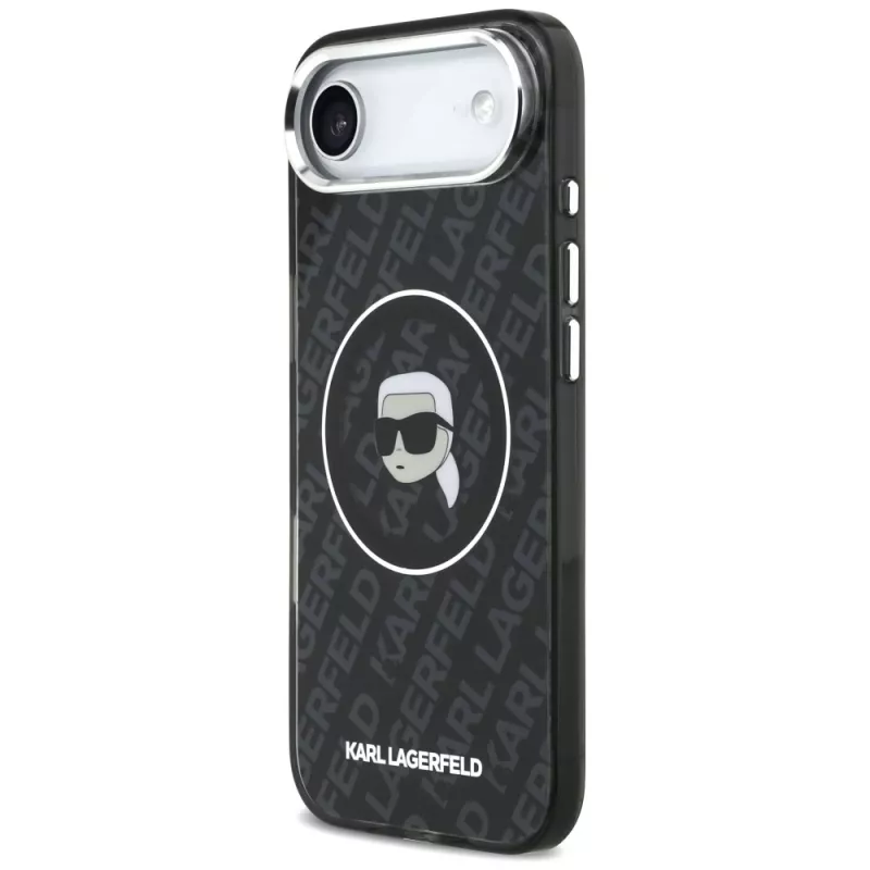 Karl Lagerfeld IML Karl Head Logo θήκη MagSafe για iPhone Air μαύρη