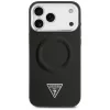 Θήκη Guess Triangle Logo MagSafe για Apple iPhone 17 Pro (μαύρο)
