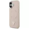 Θήκη Guess Triangle Logo MagSafe για iPhone 17 (ροζ)