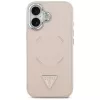Θήκη Guess Triangle Logo MagSafe για iPhone 17 (ροζ)