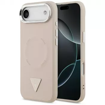 Θήκη Guess Triangle Logo MagSafe για iPhone Air (ροζ)