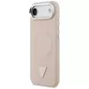 Θήκη Guess Triangle Logo MagSafe για iPhone Air (ροζ)