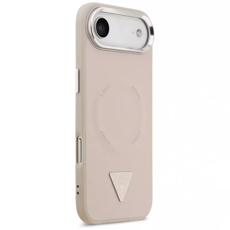 Θήκη Guess Triangle Logo MagSafe για iPhone Air (ροζ)