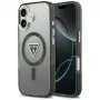 Θήκη Guess IML Gradient Triangle Logo MagSafe για iPhone 17 μαύρο