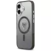 Θήκη Guess IML Gradient Triangle Logo MagSafe για iPhone 17 μαύρο