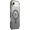 Θήκη Guess IML Gradient Triangle Logo MagSafe για iPhone Air μαύρο