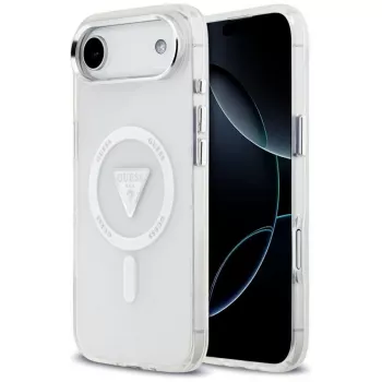 Θήκη Guess IML Gradient Triangle Logo MagSafe για iPhone Air διαφανές