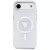 Θήκη Guess IML Gradient Triangle Logo MagSafe για iPhone Air διαφανές