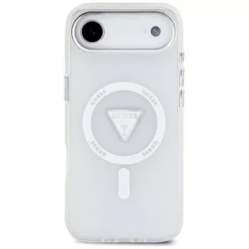 Θήκη Guess IML Gradient Triangle Logo MagSafe για iPhone Air διαφανές