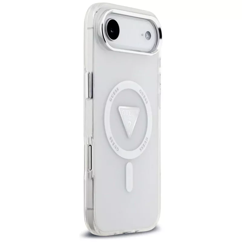 Θήκη Guess IML Gradient Triangle Logo MagSafe για iPhone Air διαφανές