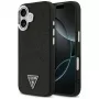 Θήκη Guess Glitter Triangle Logo MagSafe για iPhone 17 μαύρο