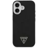 Θήκη Guess Glitter Triangle Logo MagSafe για iPhone 17 μαύρο