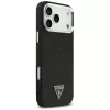 Θήκη Guess Glitter Triangle Logo MagSafe για iPhone 17 Pro Max μαύρο