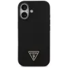 Θήκη Guess Silicone Triangle Logo MagSafe για iPhone 17 μαύρο